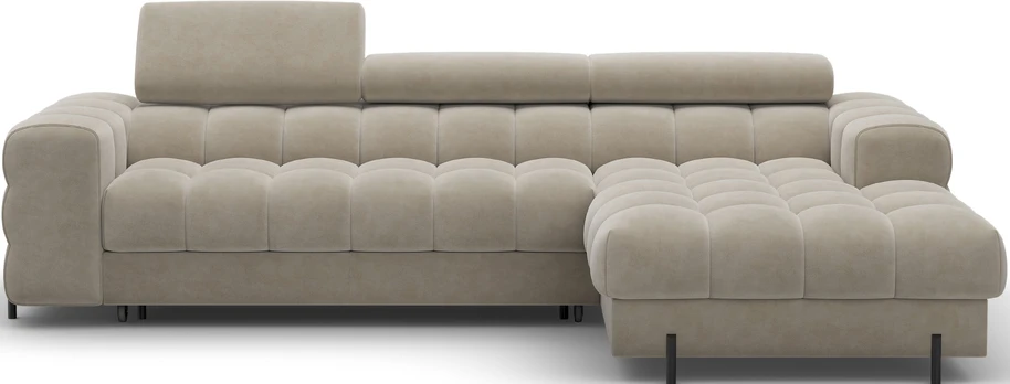 Kampinė sofa Felro, Smėlio