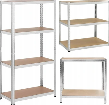 Funfit Sandėliavimo lentyna 180x90x40 cm