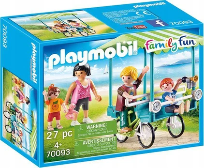 70093 PLAYMOBIL® Family Fun, Šeimyninis dviratis