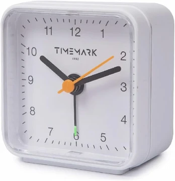 Timemark žadintuvas, baltas