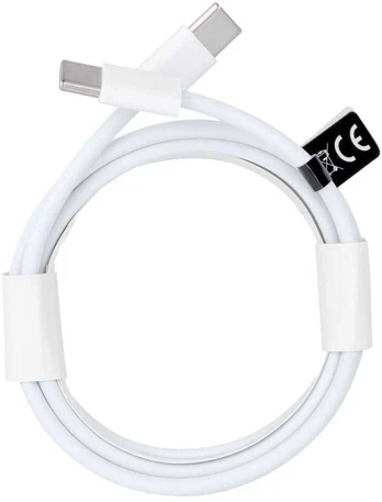 Oem Cable Type C to Type C 3.0 PD 30W HD26 BOX baltas 2 meters