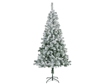 Dirbtinė Kalėdų eglutė Christmas Touch Basic Snowy 9684262, 210 cm, su stovu