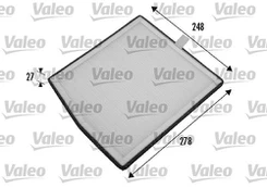 Filtras, salono oras VALEO 698771