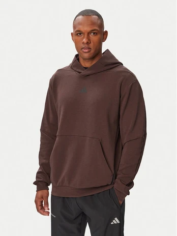 adidas Džemperis D4T Workout KA7237 Ruda Regular Fit
