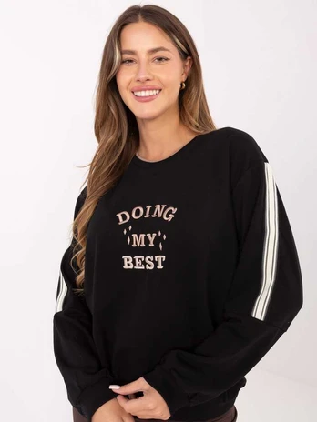 Relevance Bluza-RV-BL-A942.62-juoda