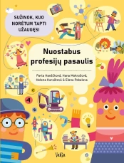 KNYGA Nuostabus profesijų pasaulis kaina