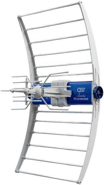 Antena TV DVB-T/T2 ASR Classic 5G PROTECTED 2023 su adapteriu ZZA-7 Telkom Telmor