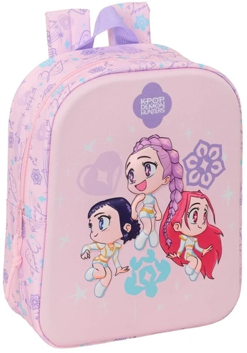 Safta Kpop Demon Hunters Chibi 3D backpack 27cm