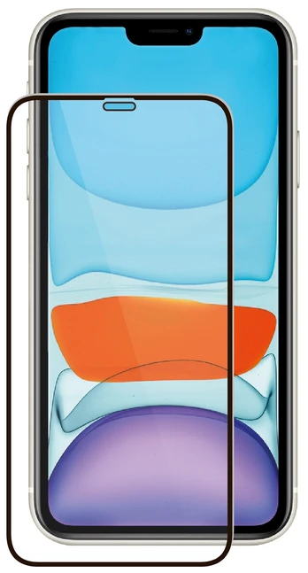 Apsauginis stiklas Fusion Accessories 5D Glass full Coverage with frame for iPhone 13/13 Pro