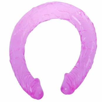 BAILE Double Dong Lilac 44.5 cm Flexible Intimate System