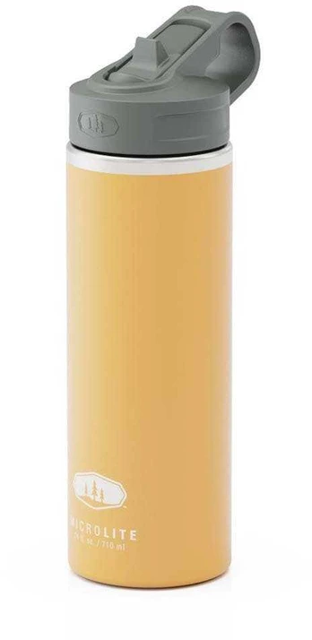 Gertuvė GSI Outdoors Microlite 710ml Straw Top, Mineral Geltona