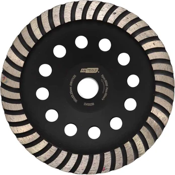 AW-Tools AWTOOLS DEIMANTINIS DISKAS BETONO ŠLIFAVIMUI TURBO / 180mm