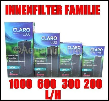 Diversa CLARO 600 AQUARIAL FILTRAS