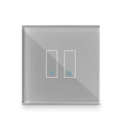 Iotty Smart Switch double button faceplate - Design your own smart switch kaina