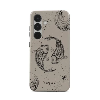 Pisces - Samsung Galaxy S25 Case, Tough (Magnetic) / N/A / Nude