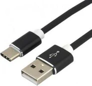 USB-C Įkrovimo Kabelis - everActive CBS-1.5CB, Greitas Įkrovimas 3A, Duomenų Perdavimo 480 Mbps, Juodas
