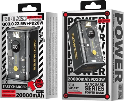 Power bank 20000 mAh PD 20W + QC 22.5W
