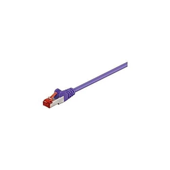 MicroConnect RJ-45/RJ-45 kat.6 S/FTP Violetinis 0.5m (SSTP6005P)