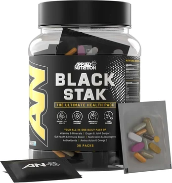 Applied Nutrition Juodas Stack 30 pak.