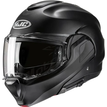 Atverčiamas šalmas HJC F100 Solid Matinis Juodas