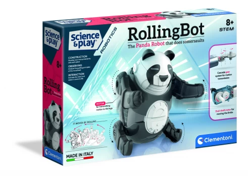 CLEMENTONI ROBOTIC robotas-konstruktorius Panda, 75055BL