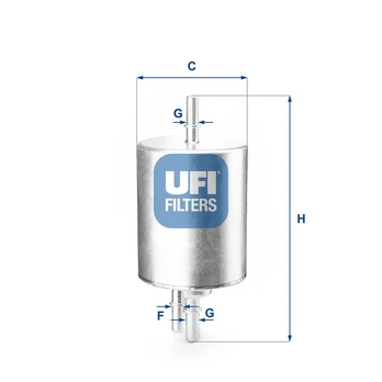 Kuro filtras UFI 31.830.00