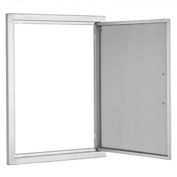 BBQ prieigos durys, 50.8x68.6 cm, nerūdijantis plienas