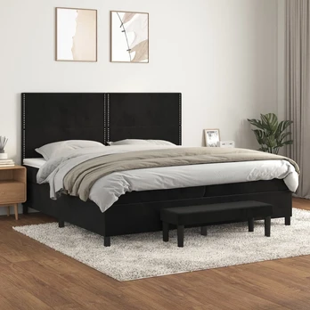 Lova 200x200 cm, juoda