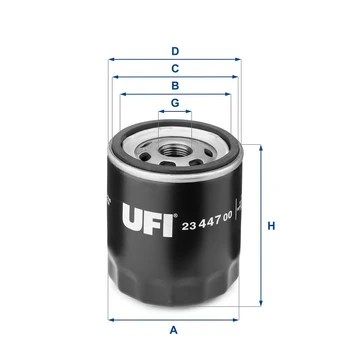 Alyvos filtras UFI 23.447.00