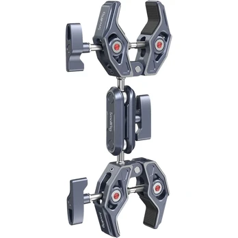SMALLRIG 4103 SUPER CLAMP SU DUBULĖMIS KRABO FORMOS ĮTEMPIMO ĮRANGOMIS 4103