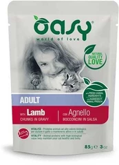 Oasy Chunks in gravy Adult LAMB 85gr
