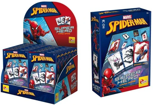 Dante Lisciani Spiderman Cards games 100880