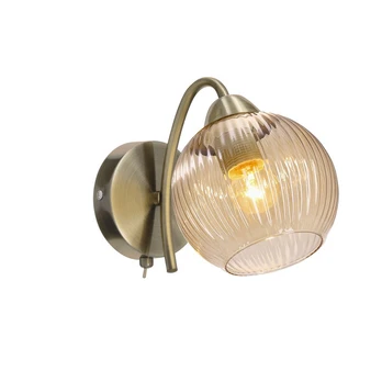 Candellux sieninis šviestuvas Pascal, auksinis