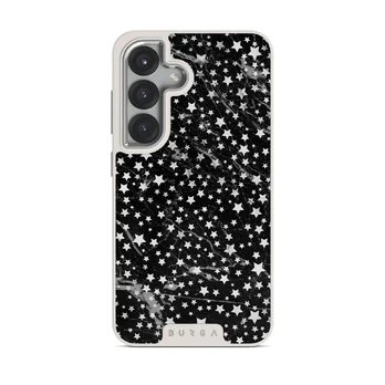 Starry Night - Stars Samsung Galaxy S25 Case, Elite Light (Magnetic) / Silver