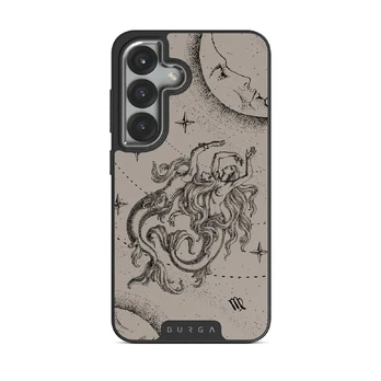 Virgo - Samsung Galaxy S25 Plus Case, Elite Dark (Magnetic) / Silver / Nude