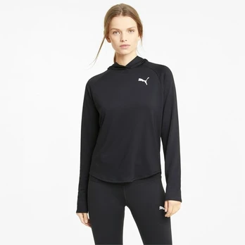 Puma moteriškas džemperis ACTIVE HOODIE, juodas
