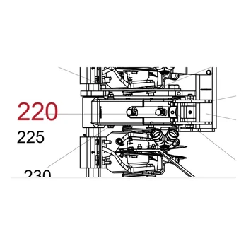 Hidraulinis cilindras HORSCH 60061757 DZ 32-20-60