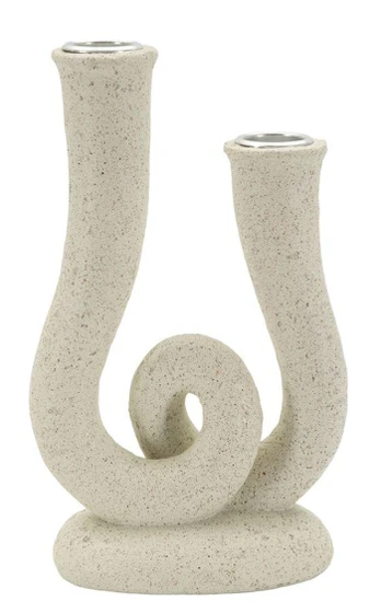 Žvakidė Stons, Smėlio, 12 × 20 × 7 cm