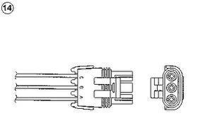 NTK 91204 Lambda jutiklis