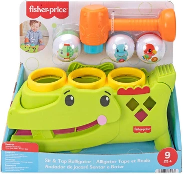 Fisher-Price - Tap & Roll Alligator (JLB94)