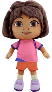 Usorteret Dora The Explorer Basic Plush 20 cm - Dora