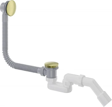 Click-clack bathtub siphon
