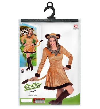 „PANTHER“ (suknelė su gobtuvu)