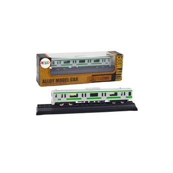 Lean Toys Collectible Model Train Wagon 1:48 Metal Sidabrinis