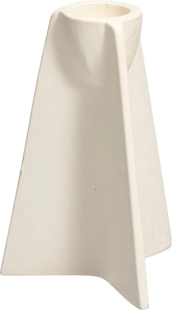 Žvakidė A98100510, aliuminis, 10 cm, balta sp.