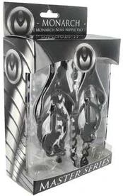 XR Brands Monarch Noir Adjustable Clamp System Juodas 3.5in