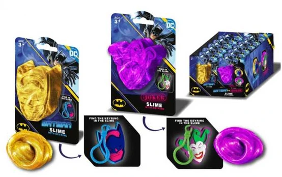 Rms Import *****Batman mini slime zawieszka 62-0302 37115