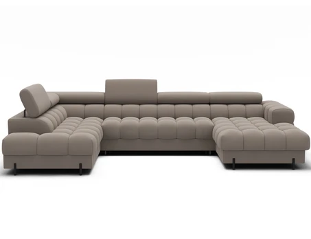 Eltap Kampinė sofa, Feraria, 358x202x93 cm, Bežiška