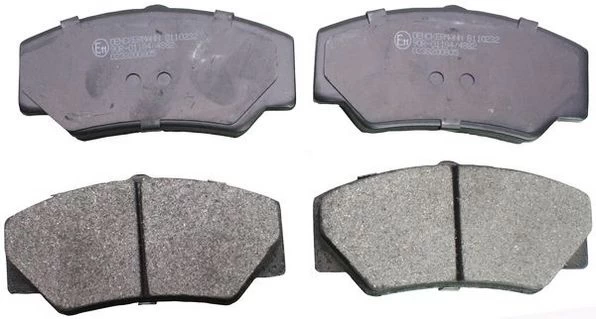 Stabdžių trinkelių rinkinys, diskinis stabdys DENCKERMANN B110232