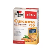 DOPPELHERZ AKTIV CURUMA 750, 30 vnt. kaina